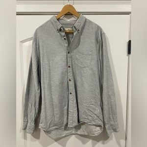 American Eagle XL classic fit light grey flannel